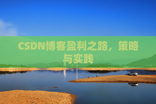 CSDN博客盈利之路，策略与实践